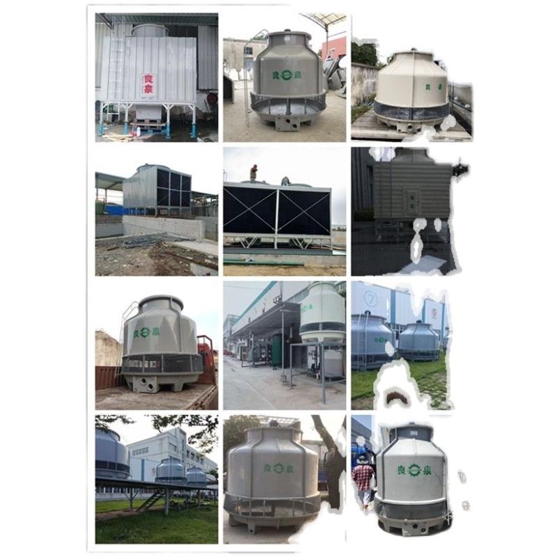 江苏制造良泉冷却塔10吨至100吨高温型 冷却水塔工业用超厚款