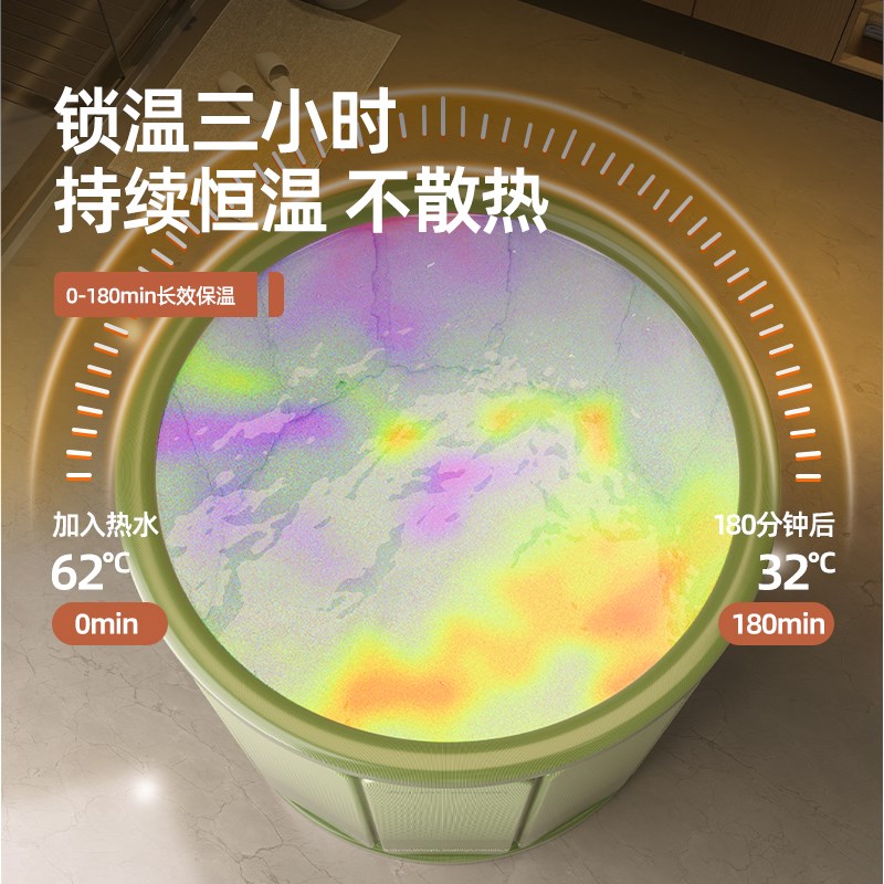 泡澡桶折叠浴缸大人浴桶家用全身洗澡桶儿童洗澡盆沐浴桶成人神器