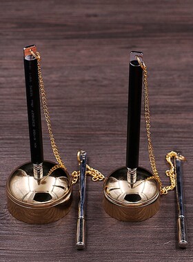 佛具纯铜引磬铜罄伸缩引庆寺庙法器念佛经用品木鱼铃包邮
