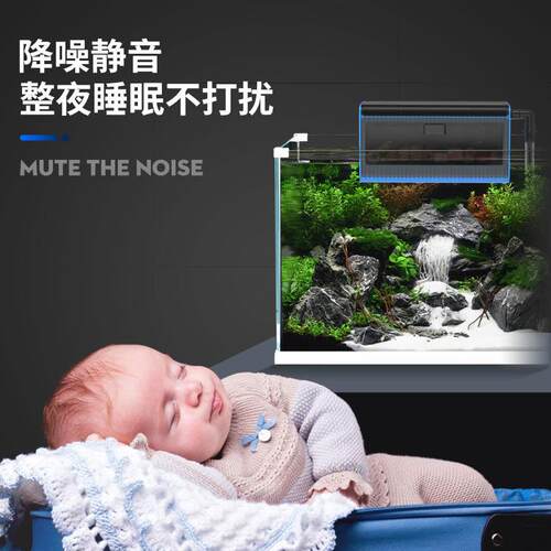 滴流盒过滤盒鱼缸过滤器 上滤抽屉式滴流盒小型 免换水可壁挂