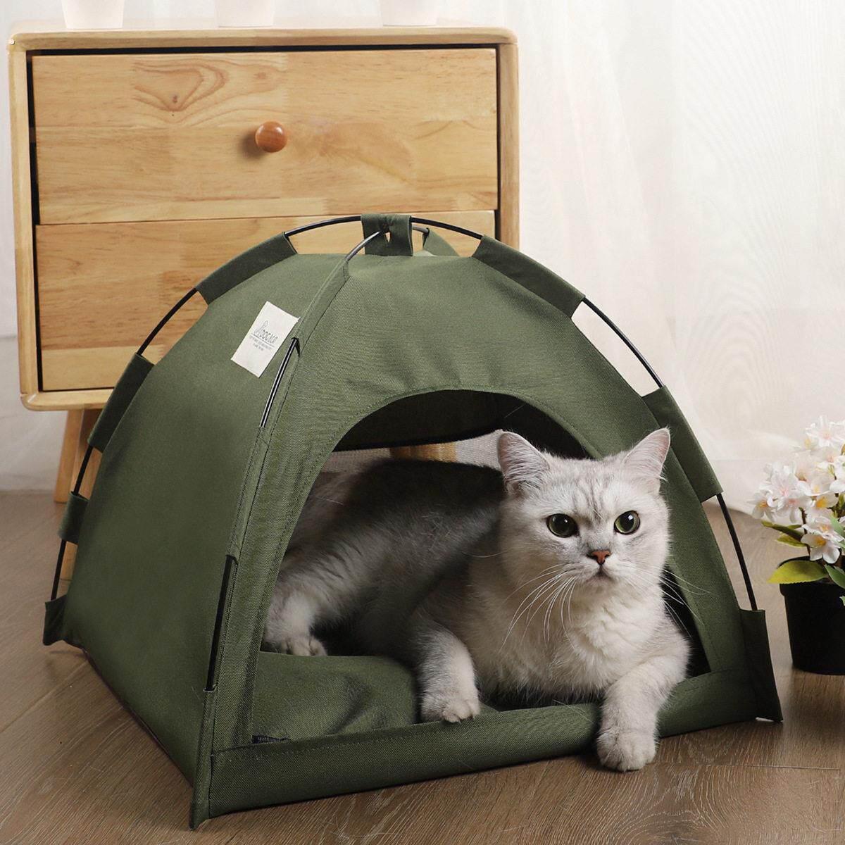 猫窝四季通用猫帐篷猫咪露营户外安全感狗宠物小猫夏天猫窝封闭式