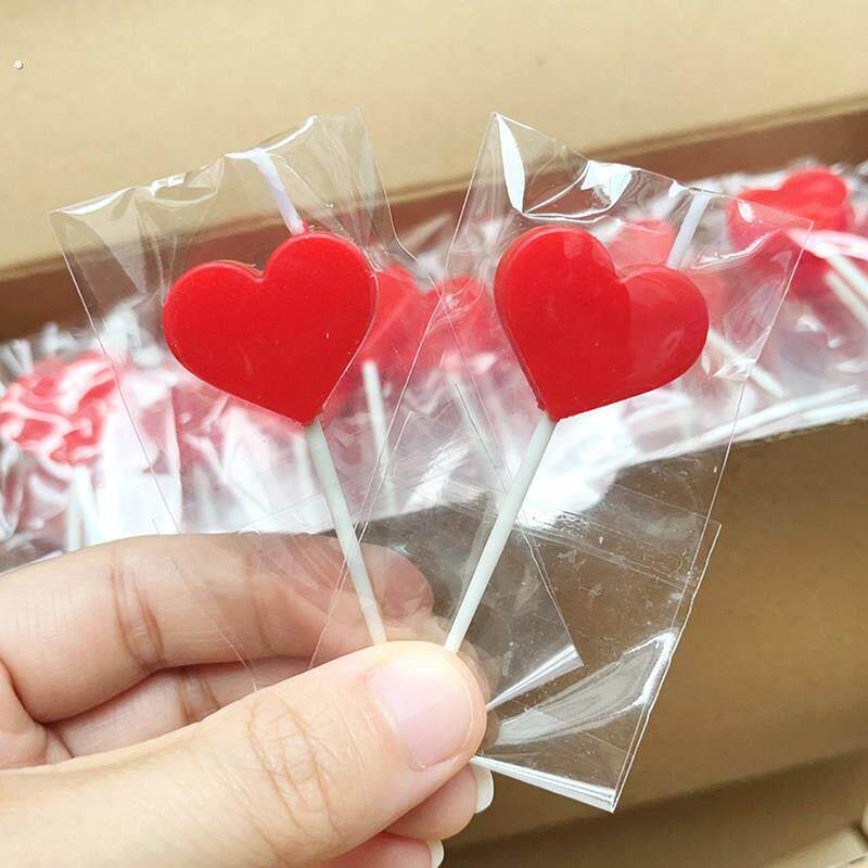 生日蜡烛 100个小爱心蜡烛红色心形蜡烛蛋糕装饰浪漫表白派对布置
