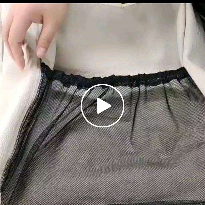 专车专用考斯特全包布艺座套后兜柯斯达依维柯金龙大客车收纳袋