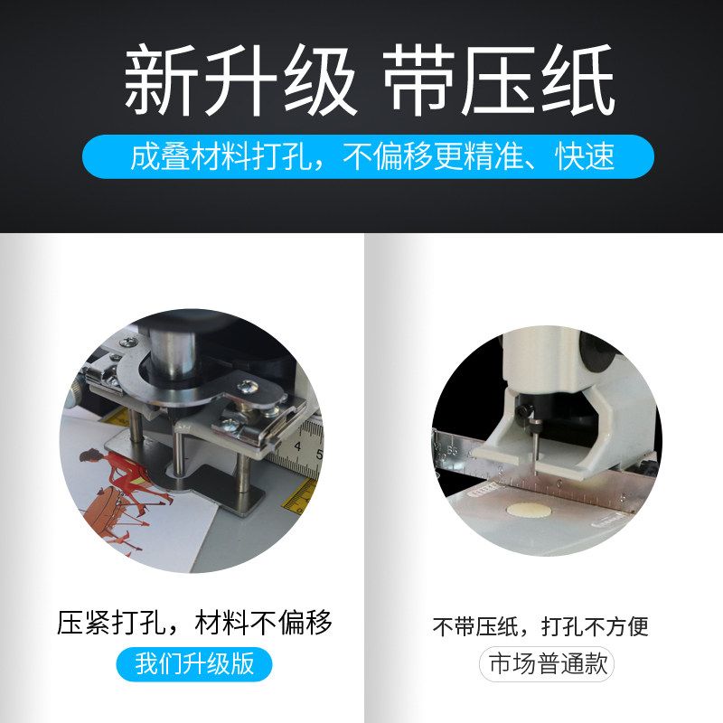 T30单孔手动打孔机布料吊牌打孔器装订机吊牌切孔器手动冲孔机会