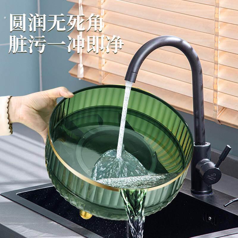 厨房置物架家用调味用品盒子收纳层架旋转调味罐架子放杂物收纳整