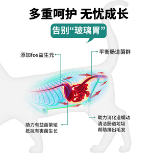 耀目猫粮全阶段幼猫成猫通用蓝猫英短美短冻干无谷三拼粮猫咪猫粮