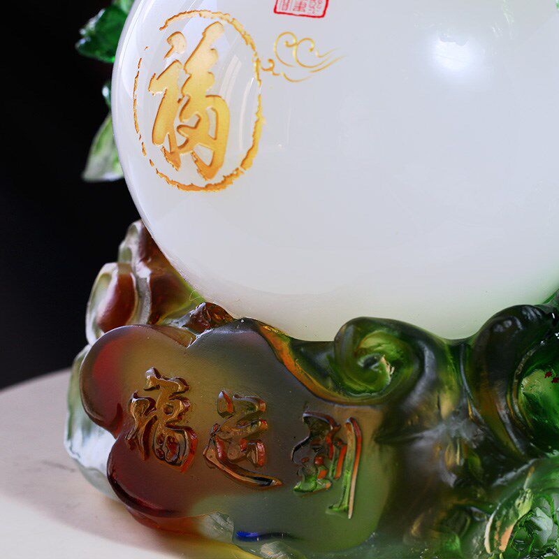 琉璃福运到葫芦摆件居家客厅玄关装饰摆放祝寿乔迁高档工艺礼品