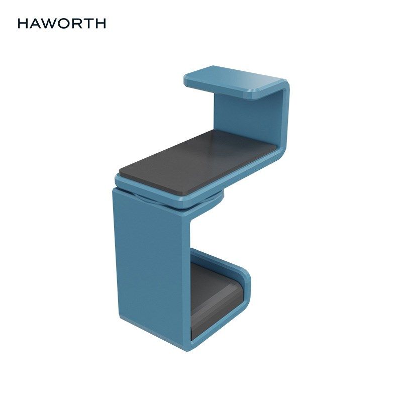 Haworth海沃氏 桌侧挂钩免打孔不伤桌面简约兼容