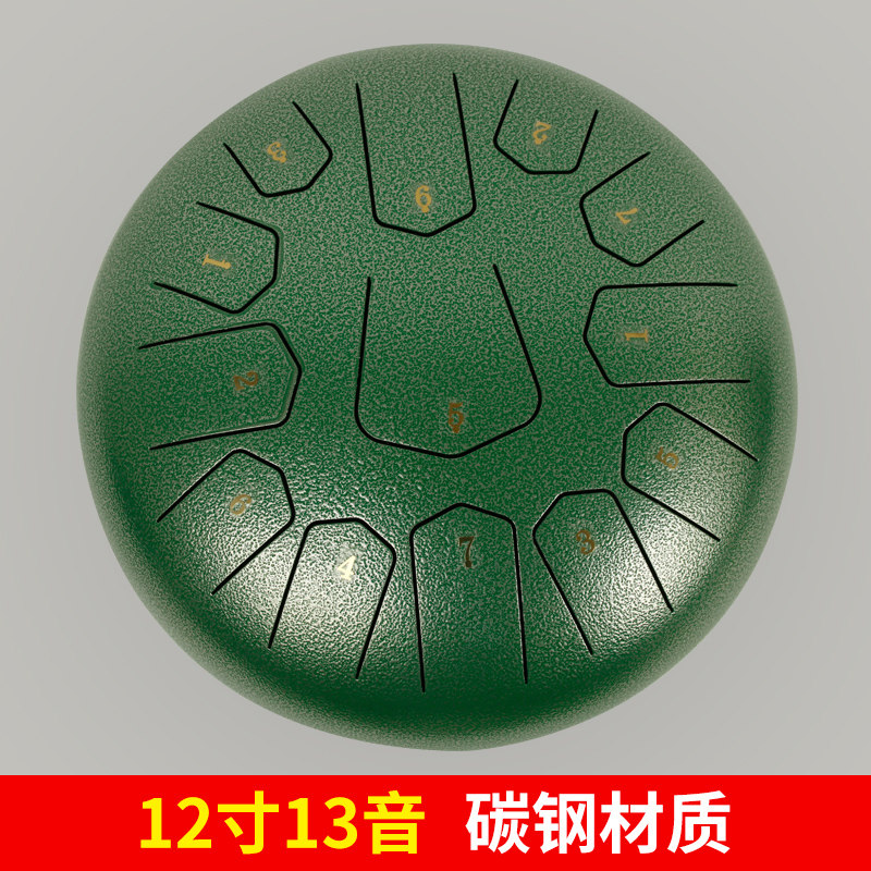 空灵鼓钢舌鼓手敲鼓忘忧鼓12寸13音初学者入门专业级忘尘鼓乐器