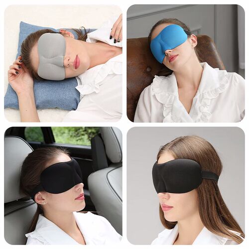 3D立体眼罩睡眠遮光透气专用眼睛罩睡觉缓解眼疲劳夏季男女护眼罩