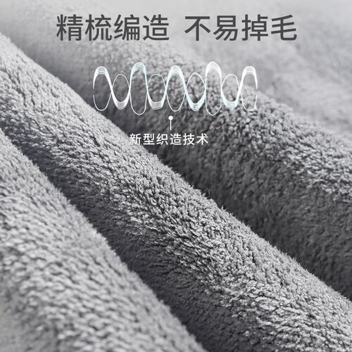 洗车毛巾汽车内饰专用擦车布洗水不易掉毛加厚麂皮车内抹布吸水巾