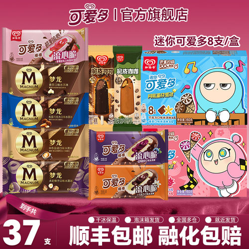 【37支】可爱多冰淇淋和路雪梦龙