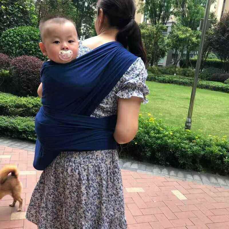 四川传统单肩背条婴儿宝宝老式背带一条块布四季通用款单肩背带巾