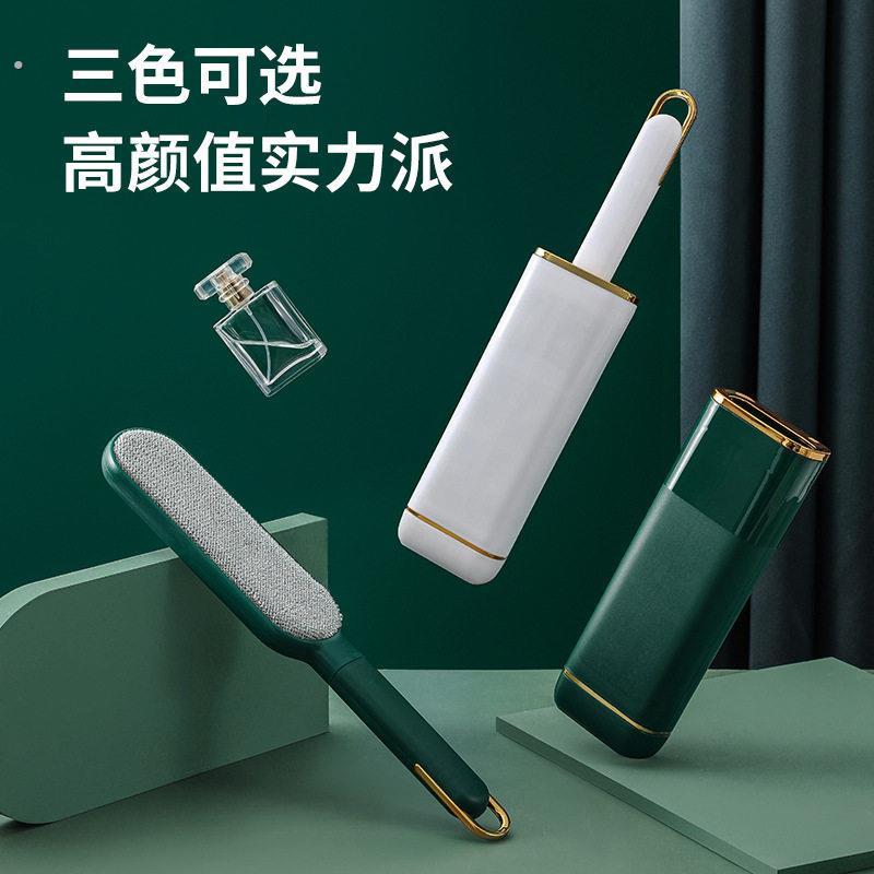 刷毛神器除毛刷刮双面羊绒毛呢大衣羊毛衣服去粘毛器静电打理刷子