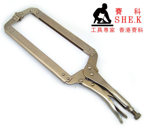 香港赛科SHE.K C型大力钳 18寸/450MM钳子 铆接 焊接工具 五金