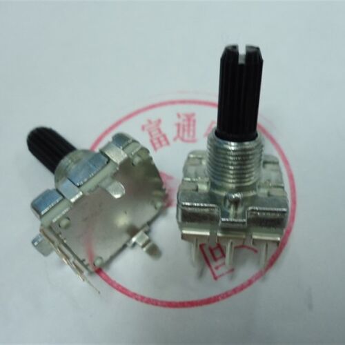优质EC16音响编码器360度旋转编码开关脉冲电位器20花轴现货