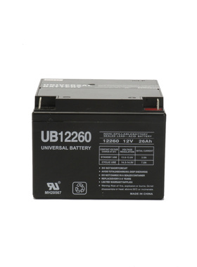 正品全新UB12260 12V26AH电动工具 UPS电源 洗地机设备用蓄电池