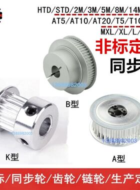 非标定做 同步轮 5M 8M 3M 14M S3M S5M S8M S14M T5 T10  H L XL