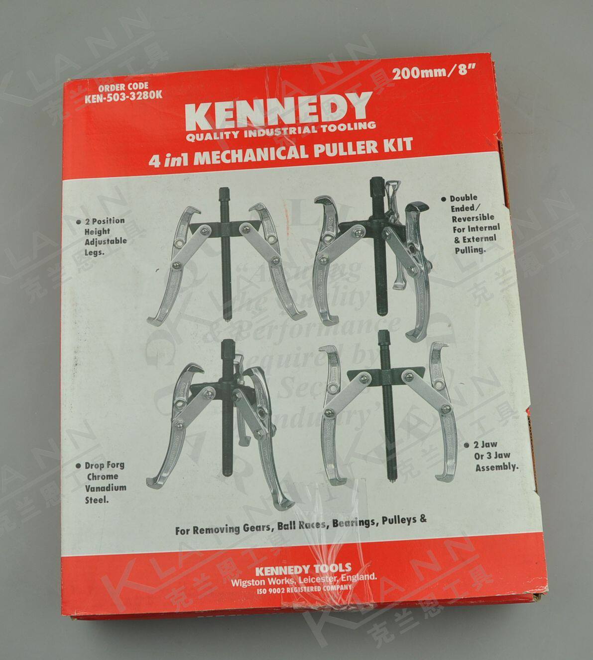 英国KENNEDY换装式2爪3爪机械拉马 KEN-503-3280K 克伦威尔工具