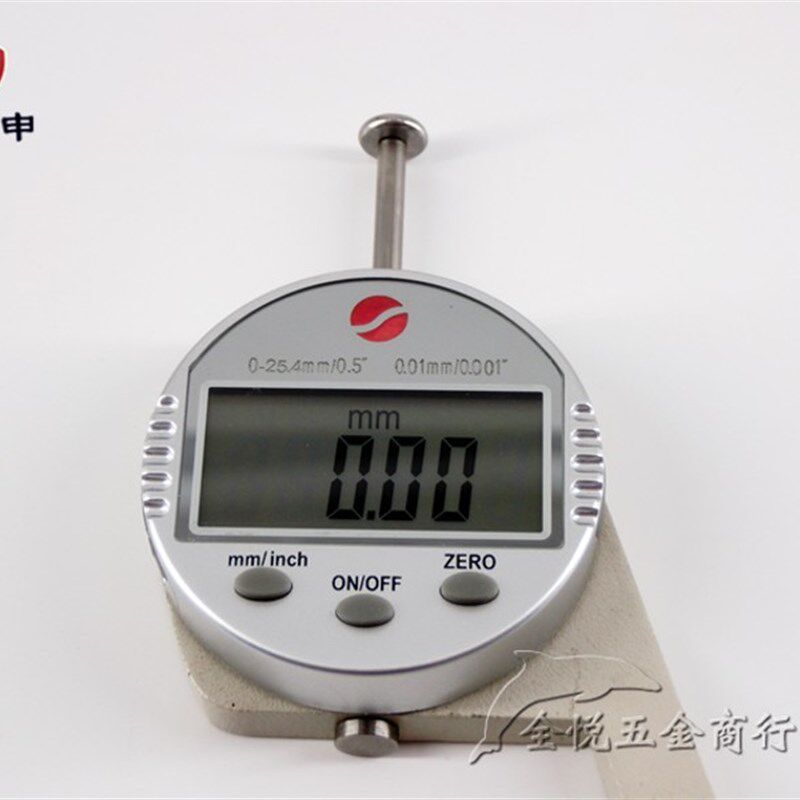 上申数显测厚仪0-25.4MM 平头/尖头薄膜专用仪  厚度计纸张薄膜