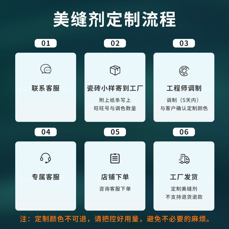定制聚脲彩砂美缝剂质感哑光家用木纹砖马赛克仿古砖一砖一色