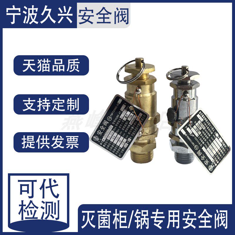 宁波久兴YA28X-4T/YA1B上海三申申安博迅江阴滨江灭菌器锅安全阀
