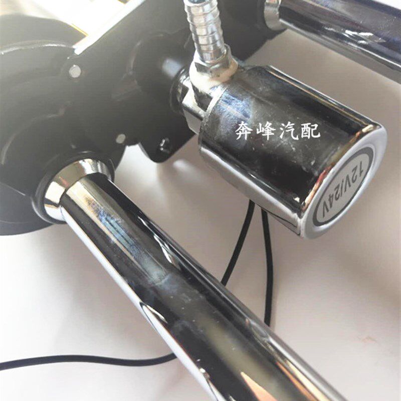 火箭炮气喇叭货汽车12V24V延音护耳抖颤音响鸣笛带双不锈钢储气罐