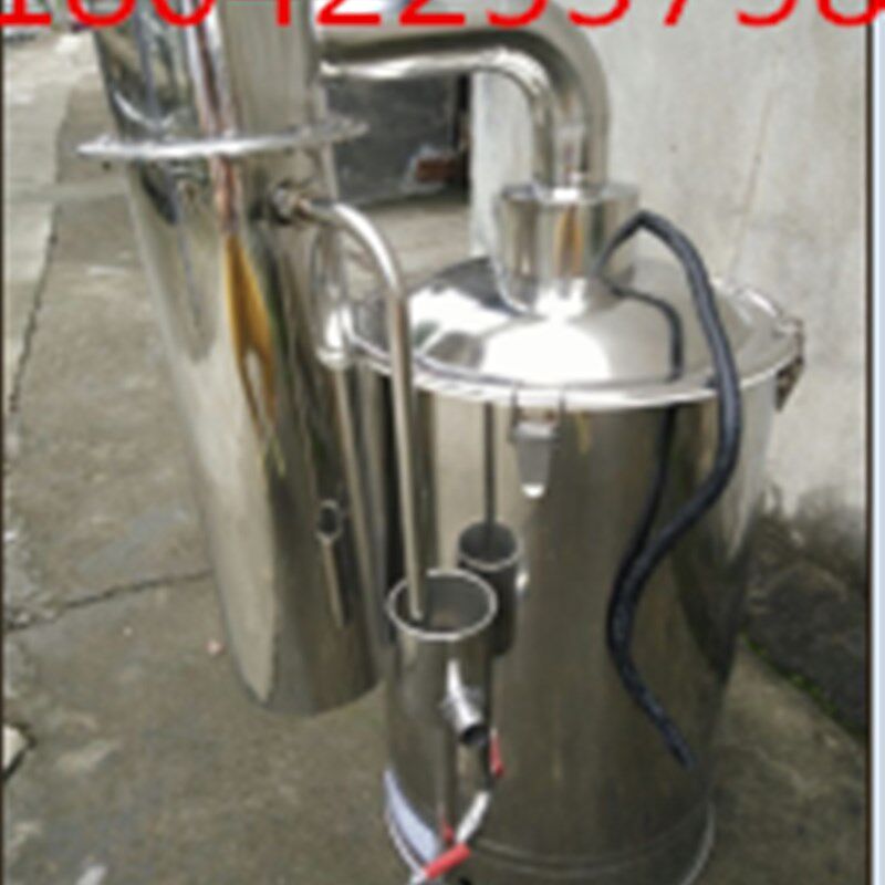 不锈钢电热蒸馏水器20L 蒸馏水机 蒸馏水发生器 每小时出水量20升