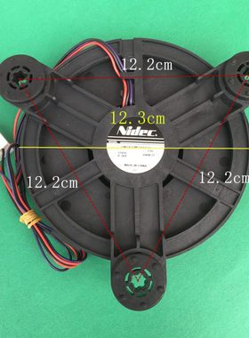 GW12E12MS1AAZ-52美的冰箱冷藏冷冻风扇DC12V0.26A制冷散热器风机