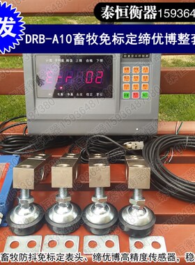 自制小地磅3T/5T全套配件耀华仪表缔优博DRB-A传感器地磅整套配件