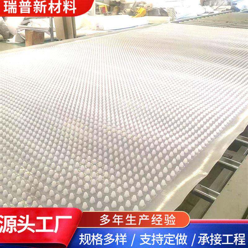 生产虹吸排水板定制加工分子防护排水异性片车库顶板虹吸排水板