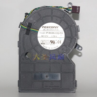 原装Foxconn/富士康 PVB120G12Q-P01 4线 12V 1.20A 散热风扇PWM