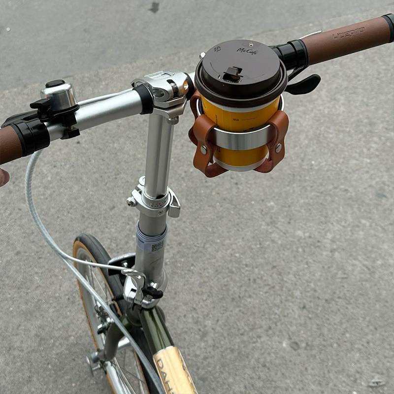 折叠自行车水杯架公路单车骑行车把水壶架电动机车咖啡支架
