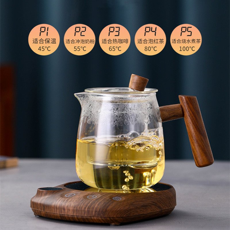 茶杯加热底座可100度烧水保温杯垫宿舍恒温热牛奶器办公室暖杯垫