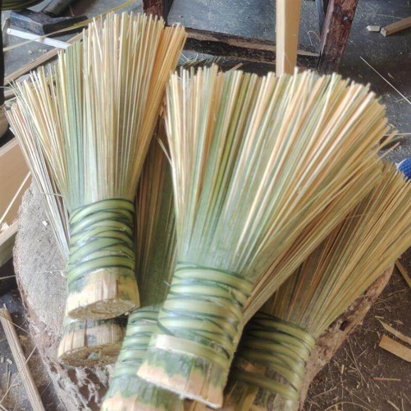 天然竹锅刷家用洗碗竹刷子厨房老式炊帚商用刷竹长柄手工刷锅刷子
