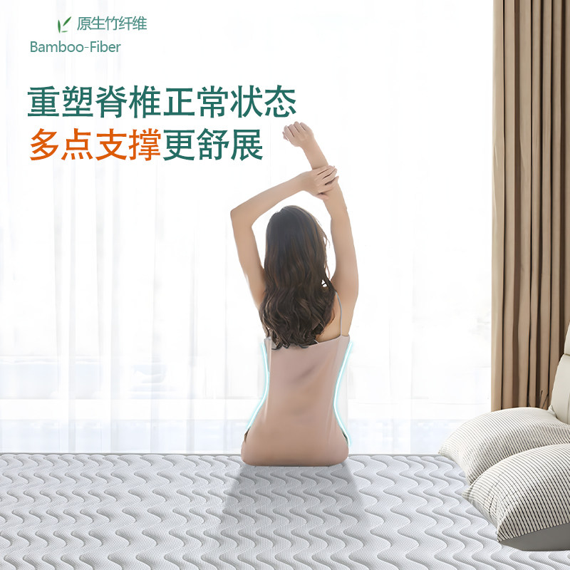床垫家用天然椰棕10cm偏硬护脊腰薄粽榈折叠1米5乳胶定制单人儿童