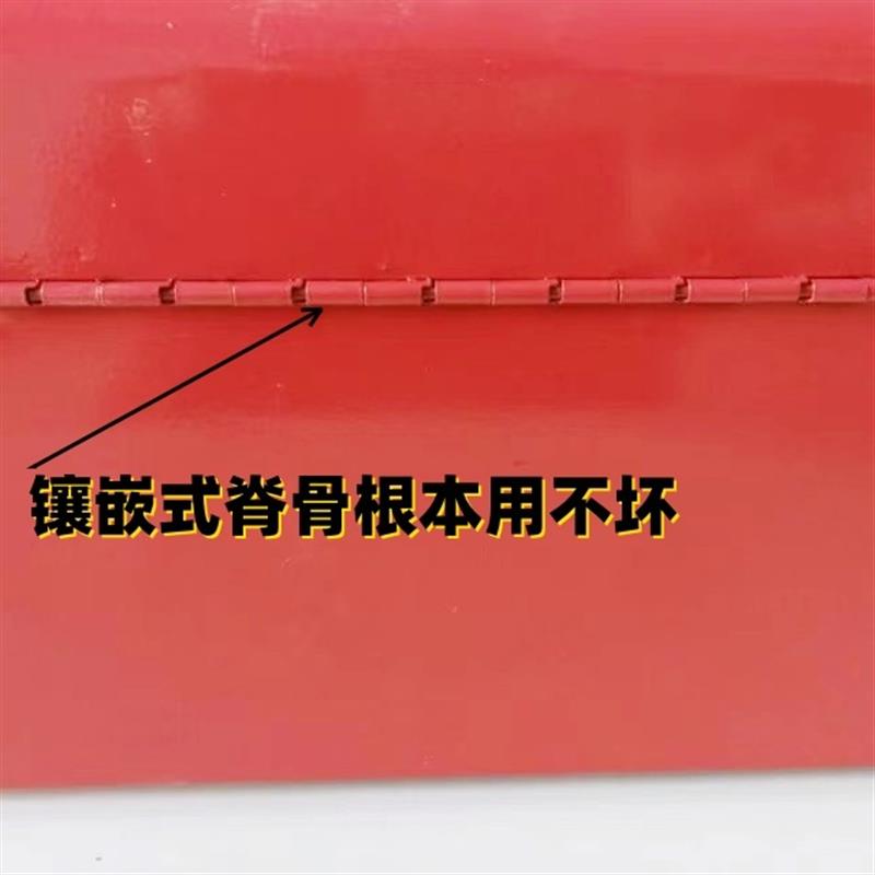 工具箱箱子收纳箱工具加厚铁皮铁制手提家用小号随车工具