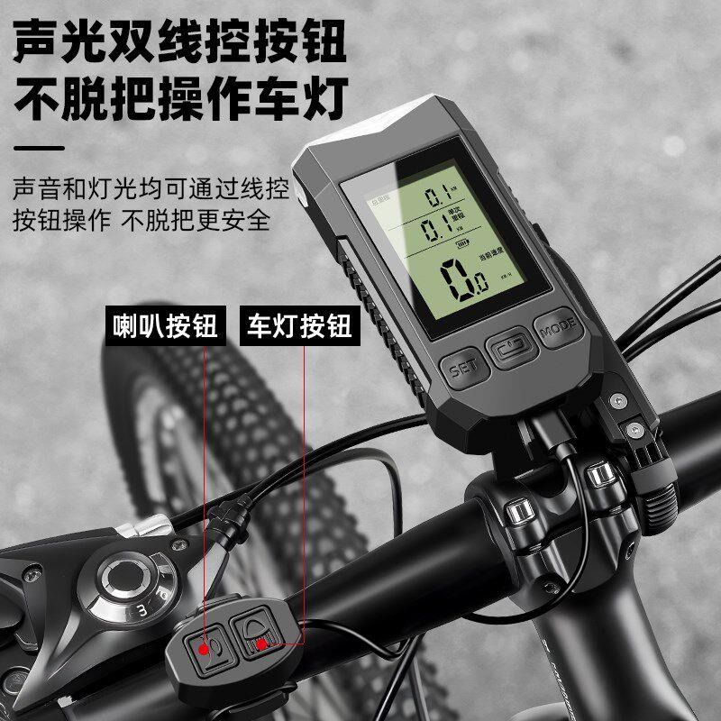 公路登山自行车强光夜骑灯夜间骑行手电筒超亮单车前灯照明灯夜行
