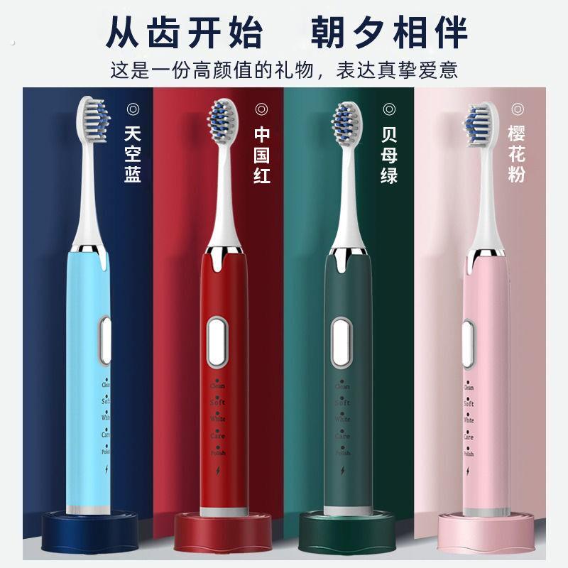 电动牙刷冲牙器二合一电动牙刷情侣套装充电式全自动超声波防水静