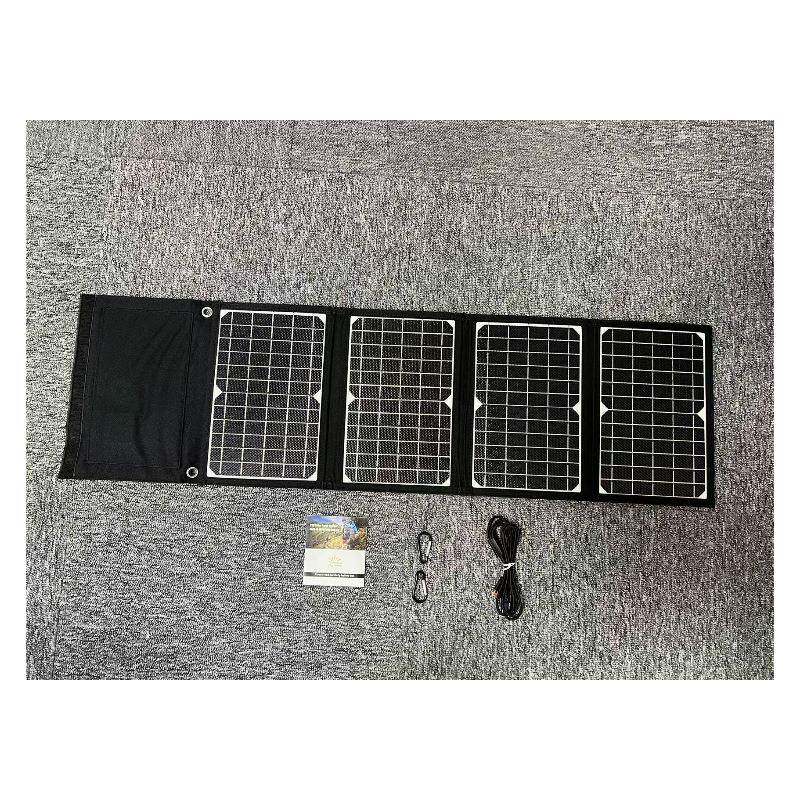 30WETFE折叠太阳能板QC3.0输出5V9V12V户外应急移动电源充电器