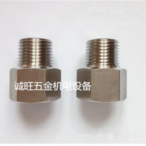 304不锈钢内外丝接头内1/8转外M8X1M10X1M12X1.25M14X1.5M16X1.5