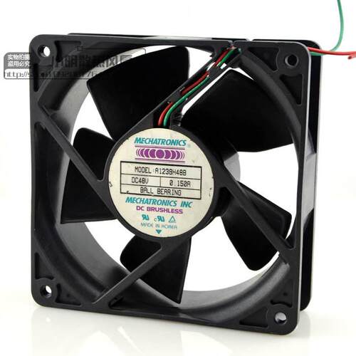 原装MECHATRONICS A1238H48B 12038 48V 0.150A 双滚珠散热风扇