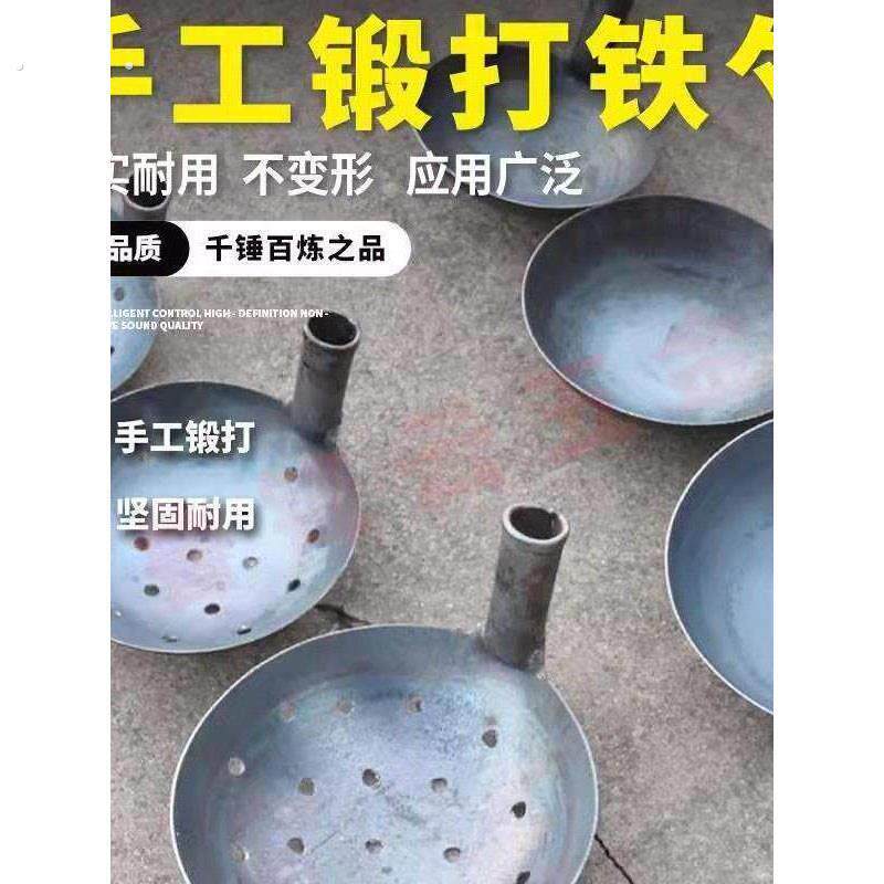 粪肥勺不锈钢粪肥勺粪肥勺长柄下水道清洁工具铁勺长柄饲养用喂养