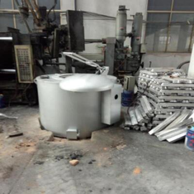 坩埚式电熔铝炉厂家加工定制大功率熔炉低熔点有色金属工业熔炉