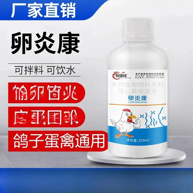 牧德旺卵炎康鸽子不下蛋改善蛋质天然植物饲料原料蒲公英粗提液