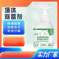 宣诗蔓墙体除霉剂免刷洗去霉喷雾墙面老霉黑霉衣柜通用除霉清洁剂