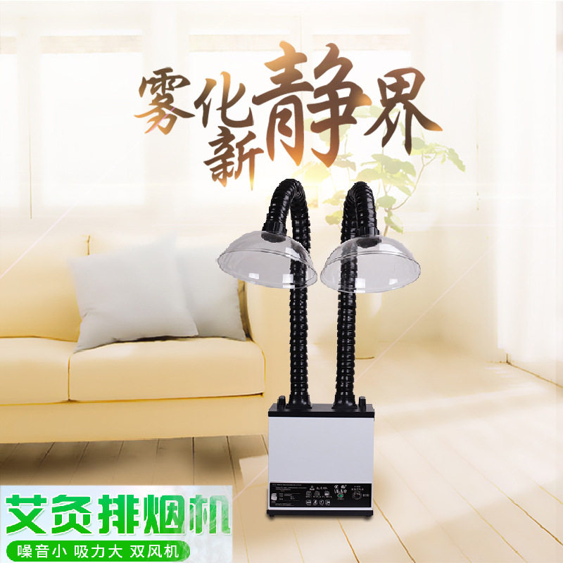 艾灸移动式排烟净化器设备艾灸排烟高效过滤器艾灸养生除烟过滤器