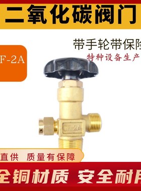 万德豪二氧化碳阀 QF-2A阀门 氧气瓶阀角阀 氩气瓶头工业钢瓶配件