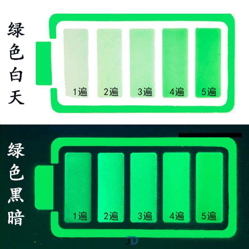 荧光剂涂料超亮夜光自喷漆手摇喷漆艺术颜料防水粉涂鸦汽车改色绿
