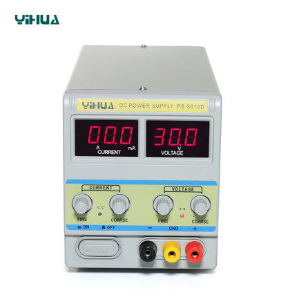 YIHUA-3010D直流稳压可调电源30V5A 手机笔记本电脑维修电源包邮